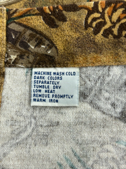 【USED】90’s PENDLETON 総柄コットンシャツ 微起毛 サイズXL
