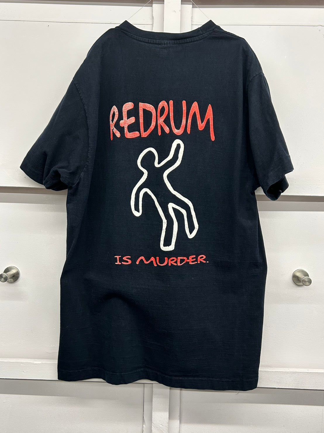 【USED】90s' 『シャイニング』REDRUM Tシャツ