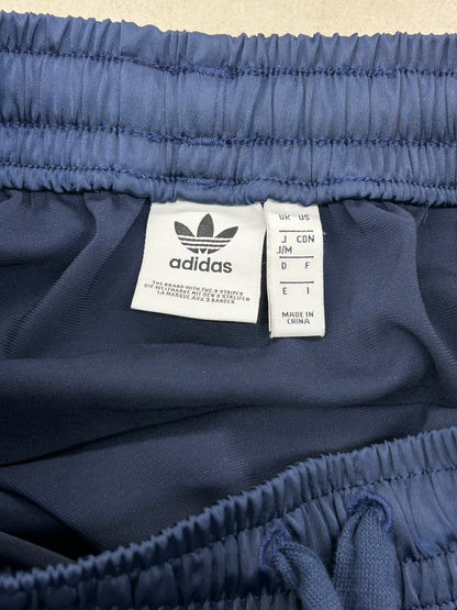 【USED】REMAKE adidas フレア ロングスカート　フレアスカート　脇レース　ネイビー　サイズM