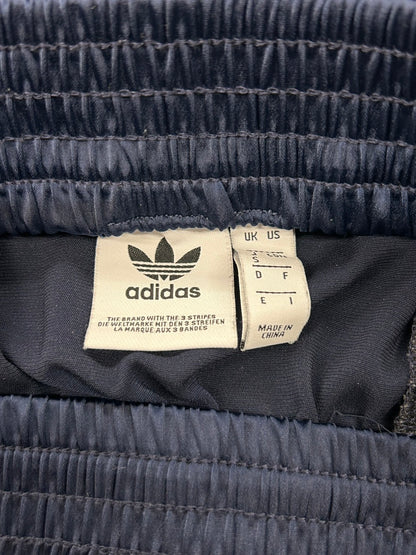 【USED】REMAKE adidas フレア ロングスカート　フレアスカート　脇フリル　ネイビー　サイズS