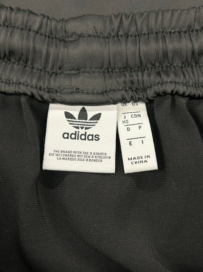 【USED】REMAKE adidas フレア ロングスカート　フレアスカート　脇レース　ブラック　サイズXS