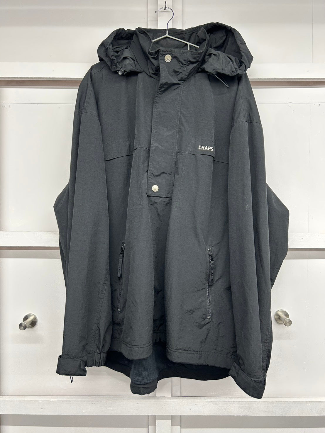 【USED】CHAPS チャップス プルオーバー型　ウインドブレーカー アノラック　サイズ：XL　Ralph Lauren　ラルフローレン