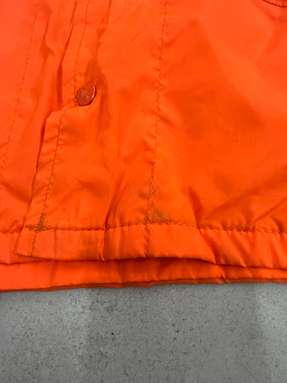 【USED】70～80's　King Louie PRO FIT　ワッペンナイロンブルゾン　LITTLE CAESARS PREMIER SOCCER LEAGUE　裏地付き
