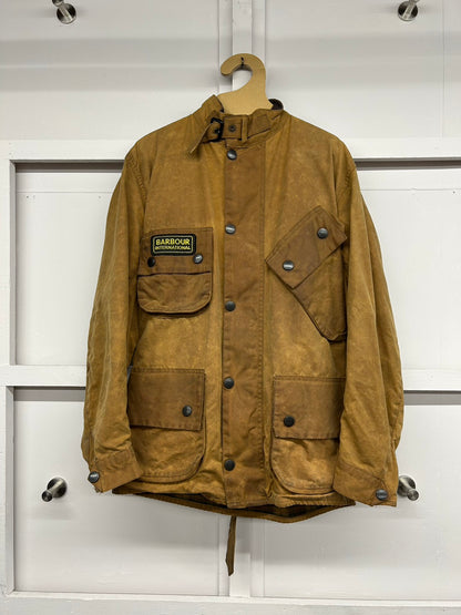 【USED】Barbour INTERNATIONAL バブアー インターナショナル オイルドジャケット ワックス　C36／91cm