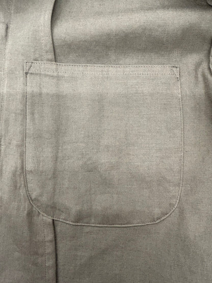 【新品未使用】RAKINES C/L Twill-French china blouson ラキネス コットンリネン ツイル フレンチ チャイナ ブラウス MADE IN JAPAN サイズ2 定価¥42,900