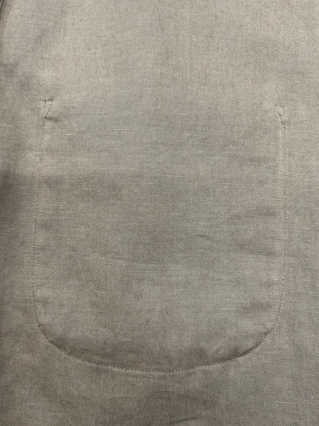 【新品未使用】RAKINES C/L Twill-French china blouson ラキネス コットンリネン ツイル フレンチ チャイナ ブラウス MADE IN JAPAN サイズ2 定価¥42,900