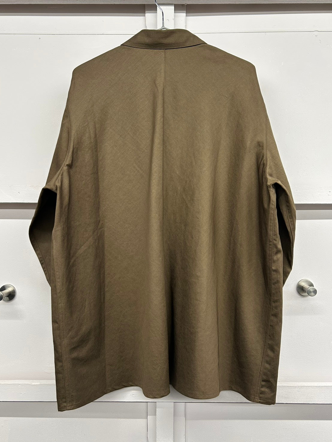 【新品未使用】RAKINES C/L Twill-French china blouson ラキネス コットンリネン ツイル フレンチ チャイナ ブラウス MADE IN JAPAN サイズ2 定価¥42,900