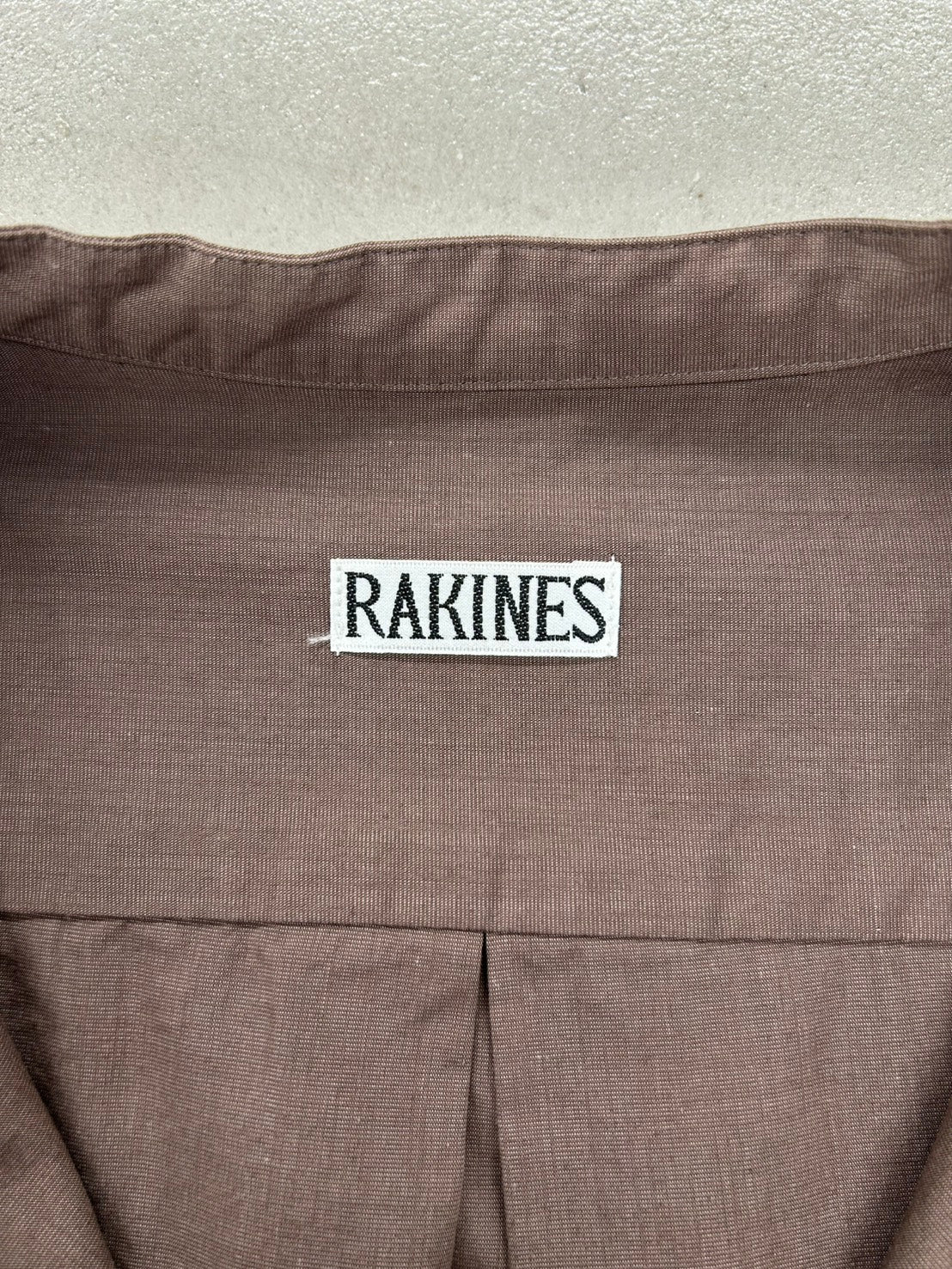 【新品未使用】RAKINES KJ trinity chambray Pullover shirt ラキネス トリニティー シャンブレー プルオーバー シャツ MADE IN JAPAN サイズ3 定価¥28,600