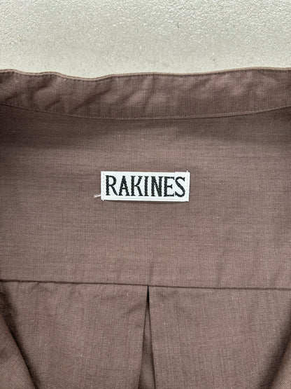 【新品未使用】RAKINES KJ trinity chambray Pullover shirt ラキネス トリニティー シャンブレー プルオーバー シャツ MADE IN JAPAN サイズ3 定価¥28,600