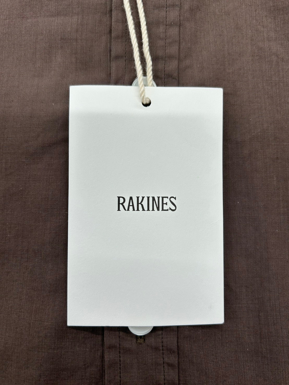 【新品未使用】RAKINES KJ trinity chambray Pullover shirt ラキネス トリニティー シャンブレー プルオーバー シャツ MADE IN JAPAN サイズ3 定価¥28,600