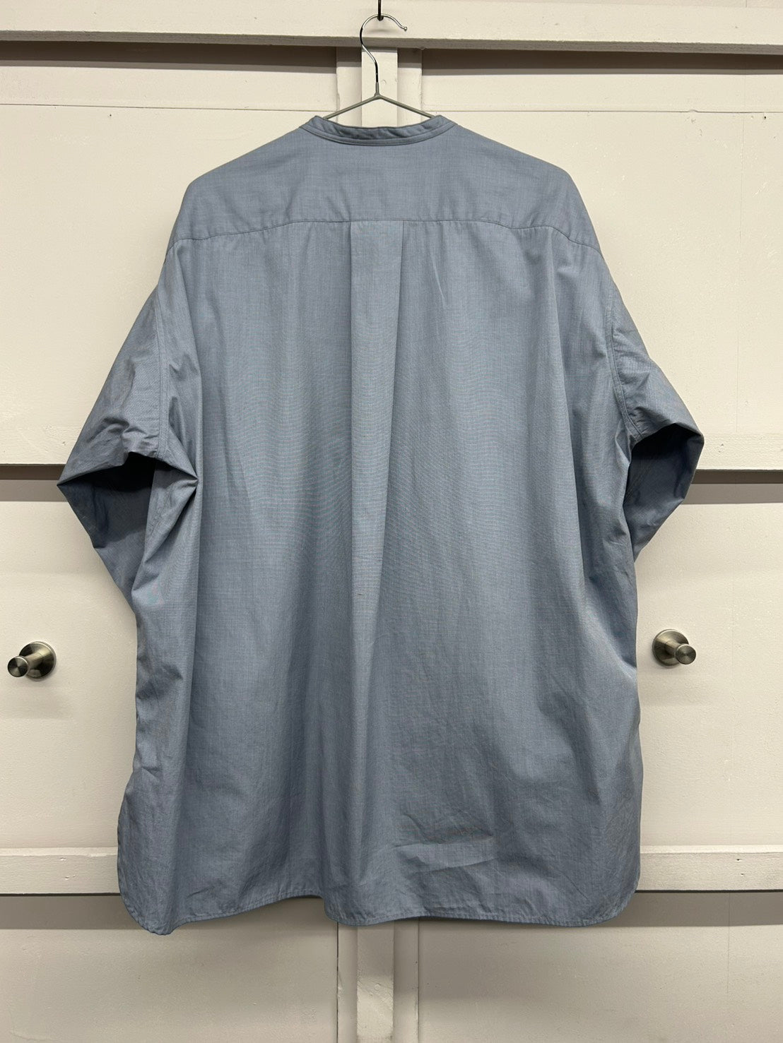 【新品未使用】RAKINES KJ poplin type3 / Band collar shirt ラキネス ポプリン タイプ3 バンドカラー シャツ MADE IN JAPAN サイズ2 定価¥31,900