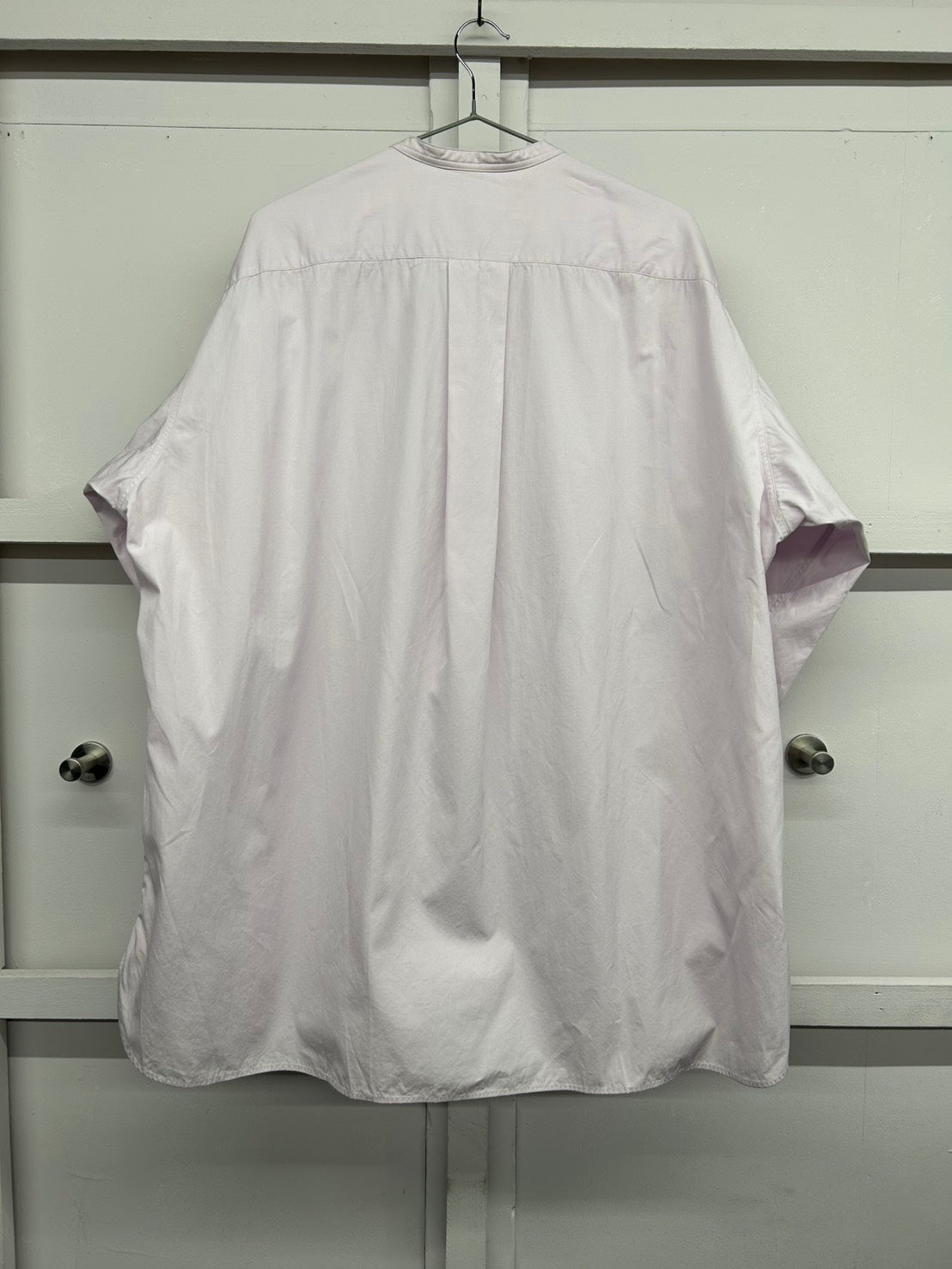 【新品未使用】RAKINES KJ poplin type3 / Band collar shirt ラキネス ポプリン タイプ3 バンドカラー シャツ MADE IN JAPAN サイズ3 定価¥31,900