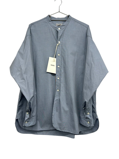 【新品未使用】RAKINES KJ poplin type3 / Band collar shirt ラキネス ポプリン タイプ3 バンドカラー シャツ MADE IN JAPAN サイズ2 定価¥31,900