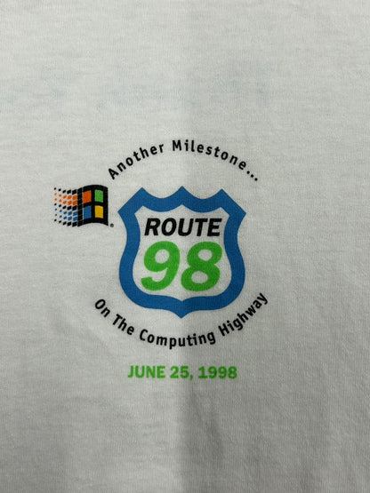 【USED】Microsoft Windows 98 Sponsors Tシャツ