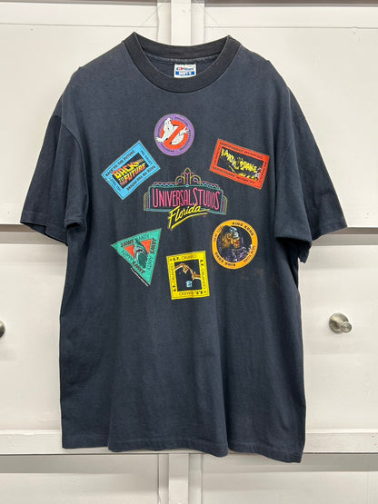 【USED】90s' ユニバーサル・スタジオ・フロリダ（Universal Studios Florida） オープン記念Tシャツ