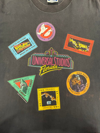 【USED】90s' ユニバーサル・スタジオ・フロリダ（Universal Studios Florida） オープン記念Tシャツ