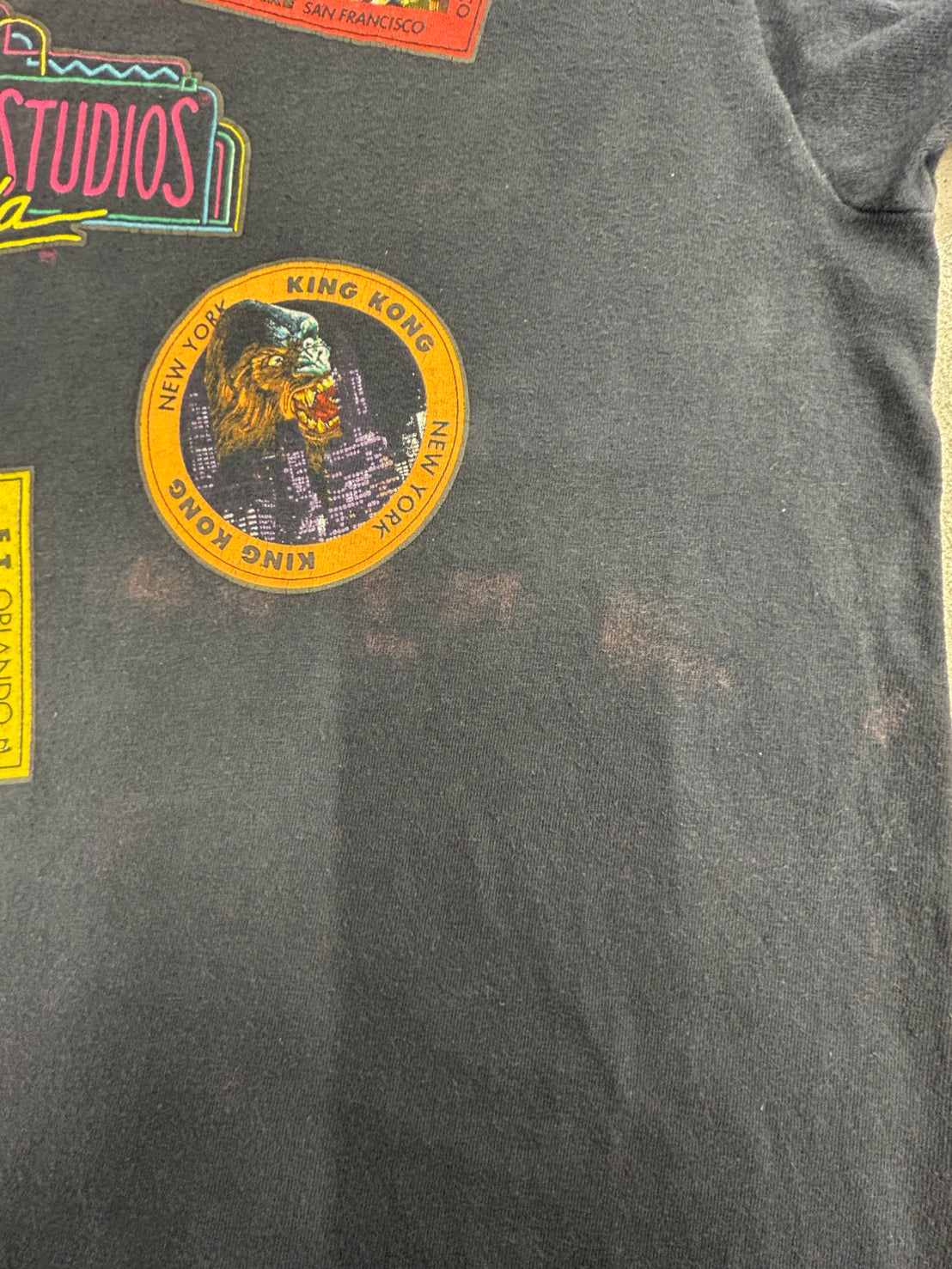【USED】90s' ユニバーサル・スタジオ・フロリダ（Universal Studios Florida） オープン記念Tシャツ