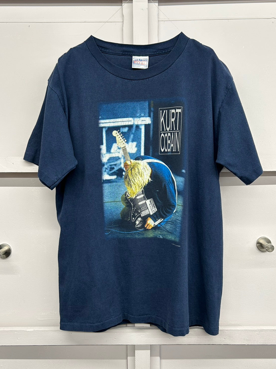 【USED】00s’ Kurt Cobain 追悼デザイン Tシャツ