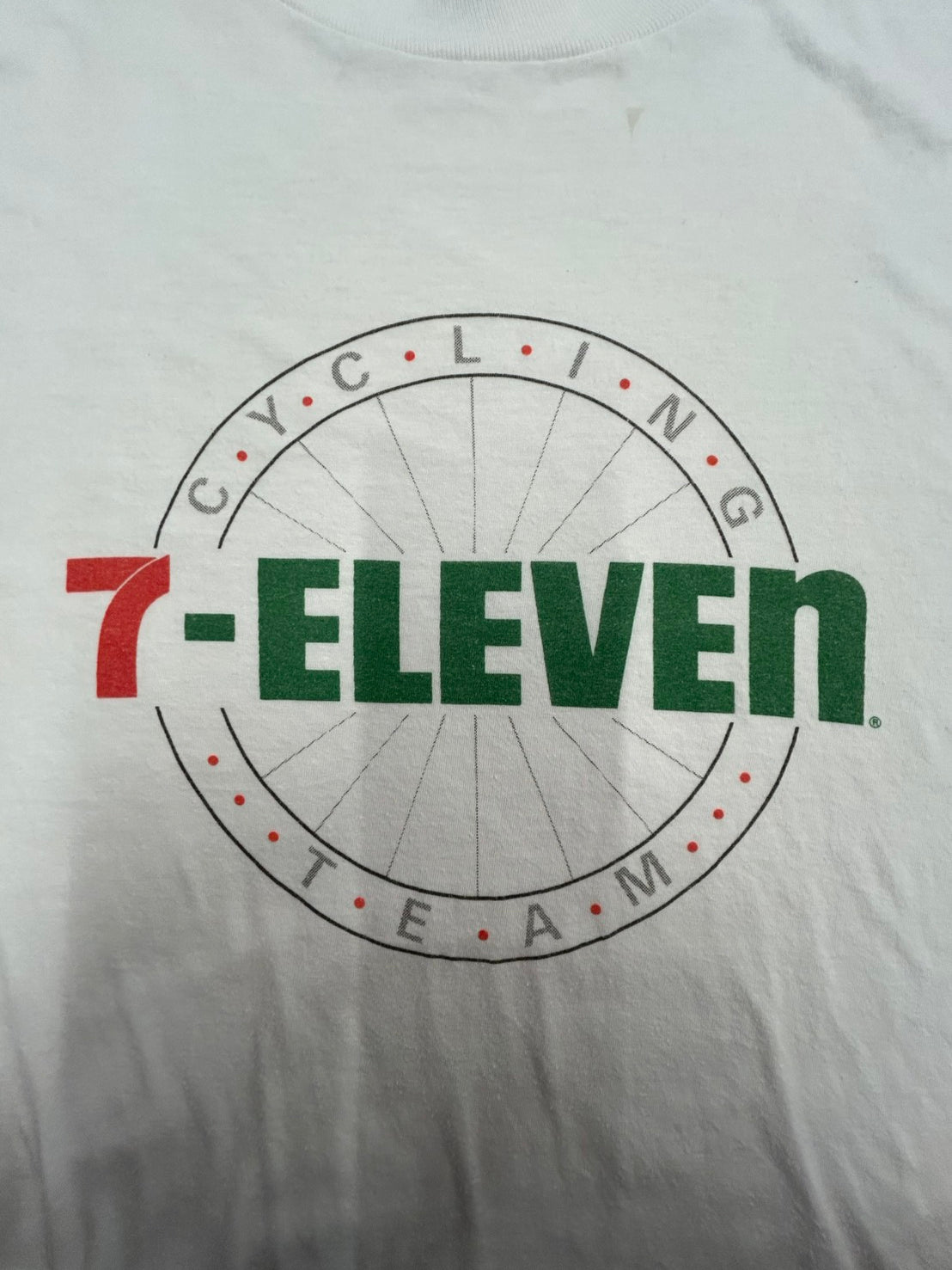 【USED】80s'～90s' 7-ELWVEN CYCLING TEAM Tシャツ