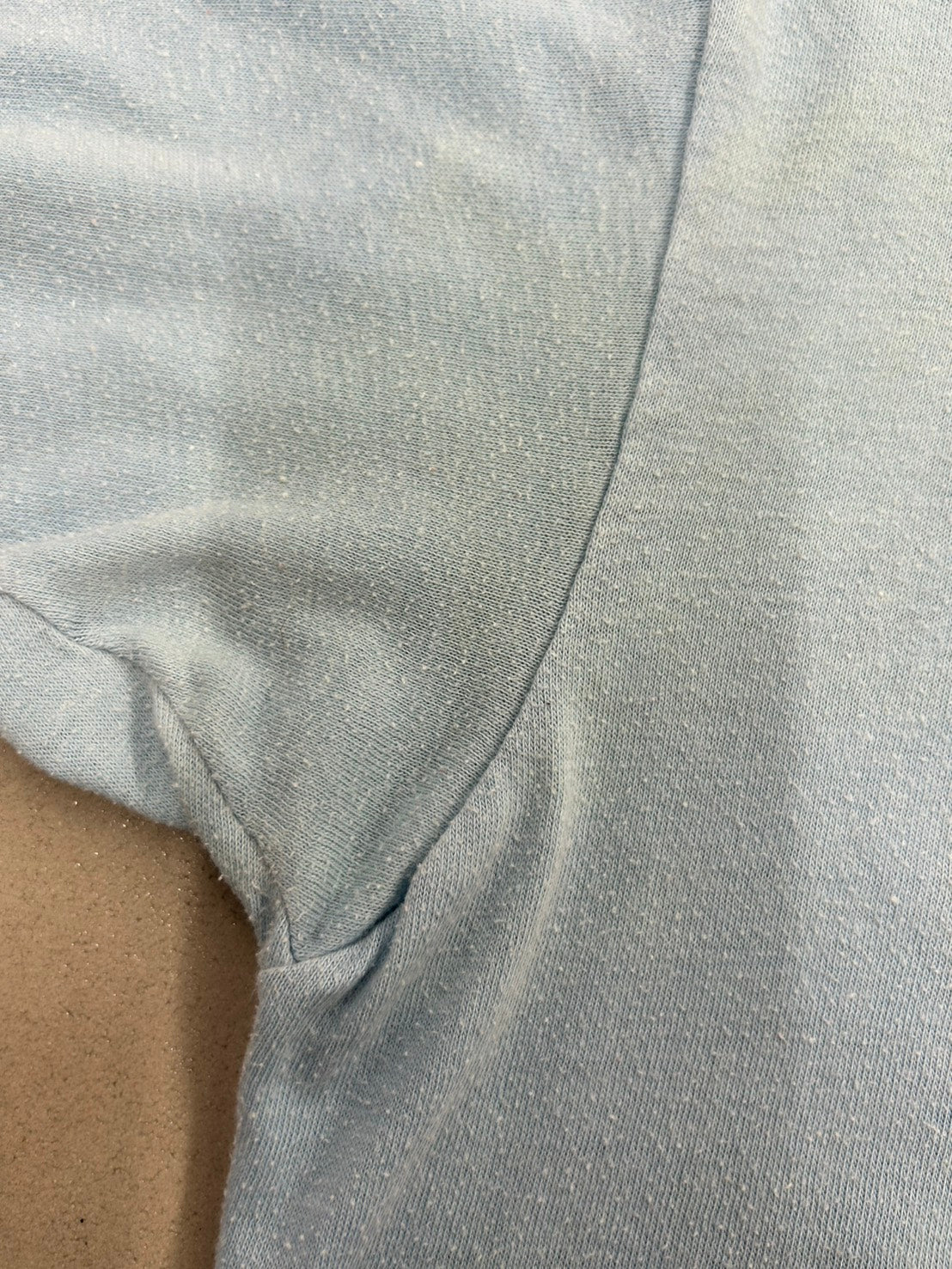 【USED】90s' WJZY（チャンネル46） Blue Film Tシャツ