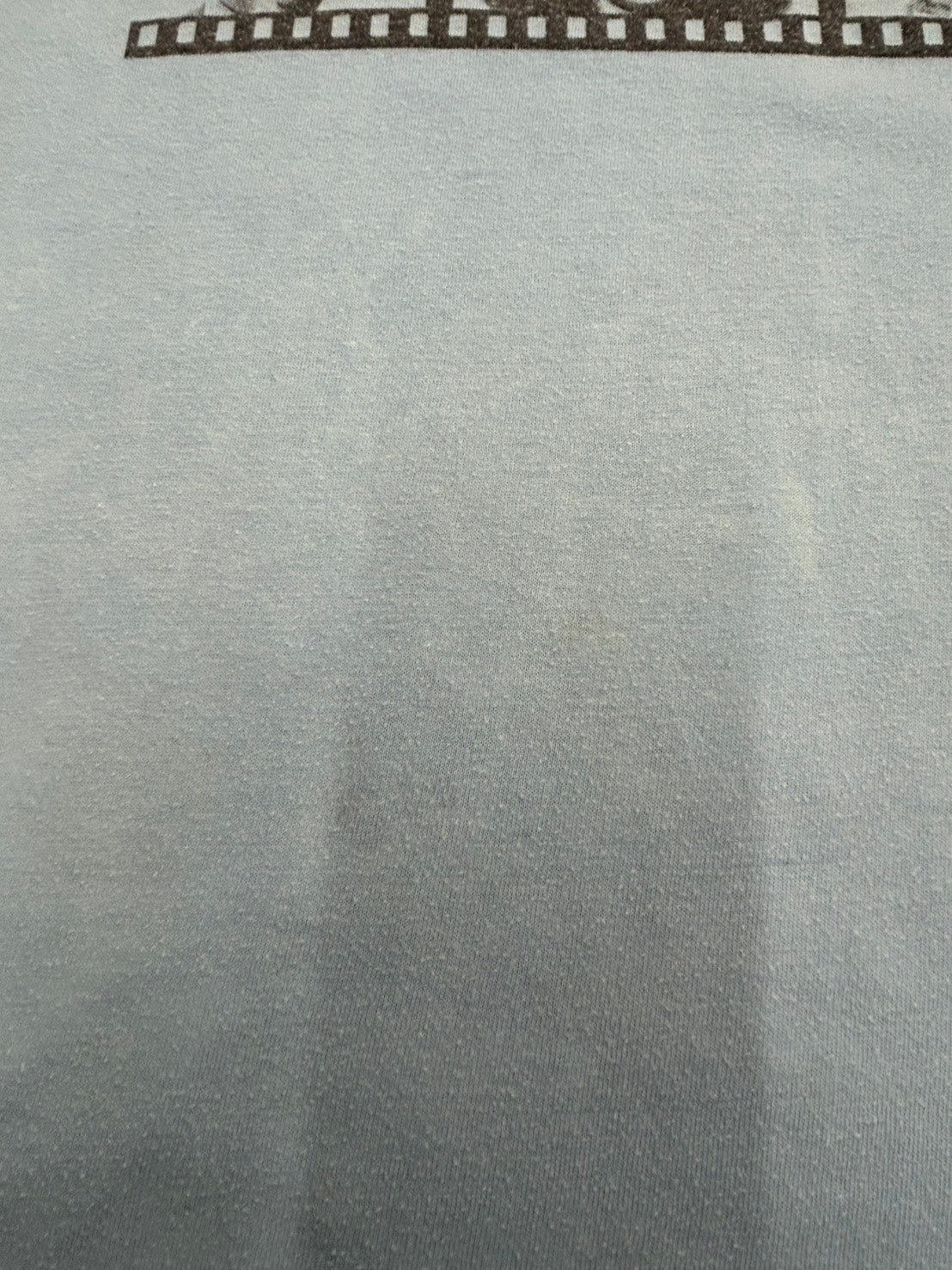 【USED】90s' WJZY（チャンネル46） Blue Film Tシャツ