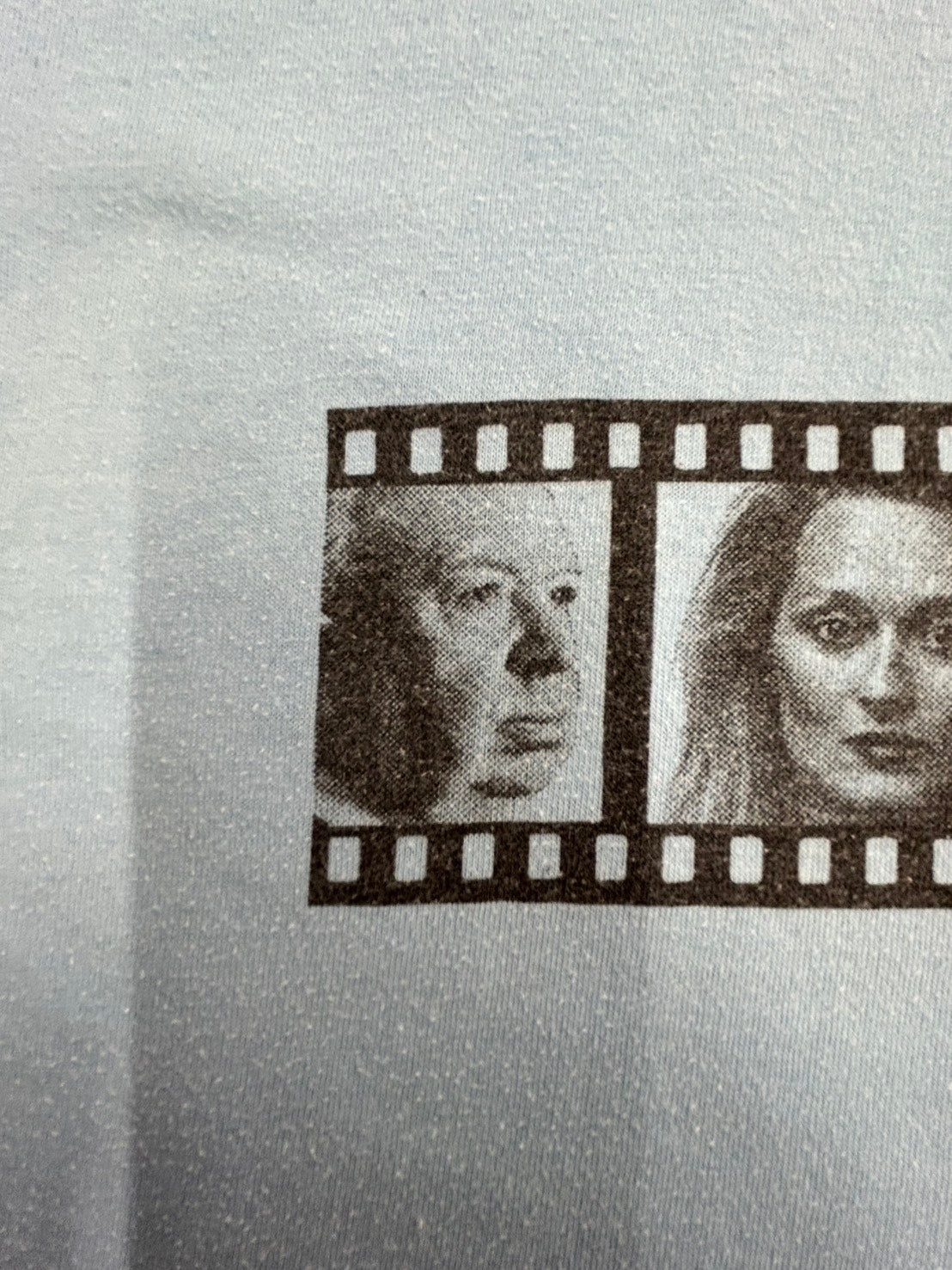 【USED】90s' WJZY（チャンネル46） Blue Film Tシャツ
