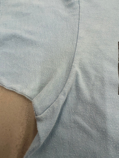 【USED】90s' WJZY（チャンネル46） Blue Film Tシャツ