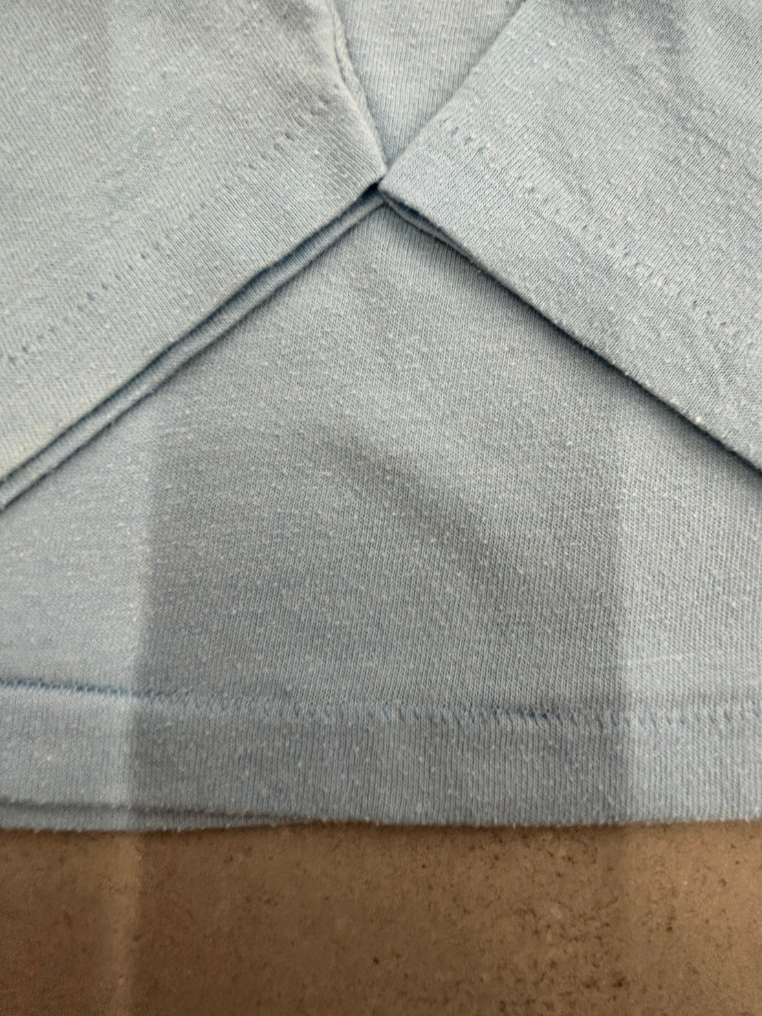 【USED】90s' WJZY（チャンネル46） Blue Film Tシャツ