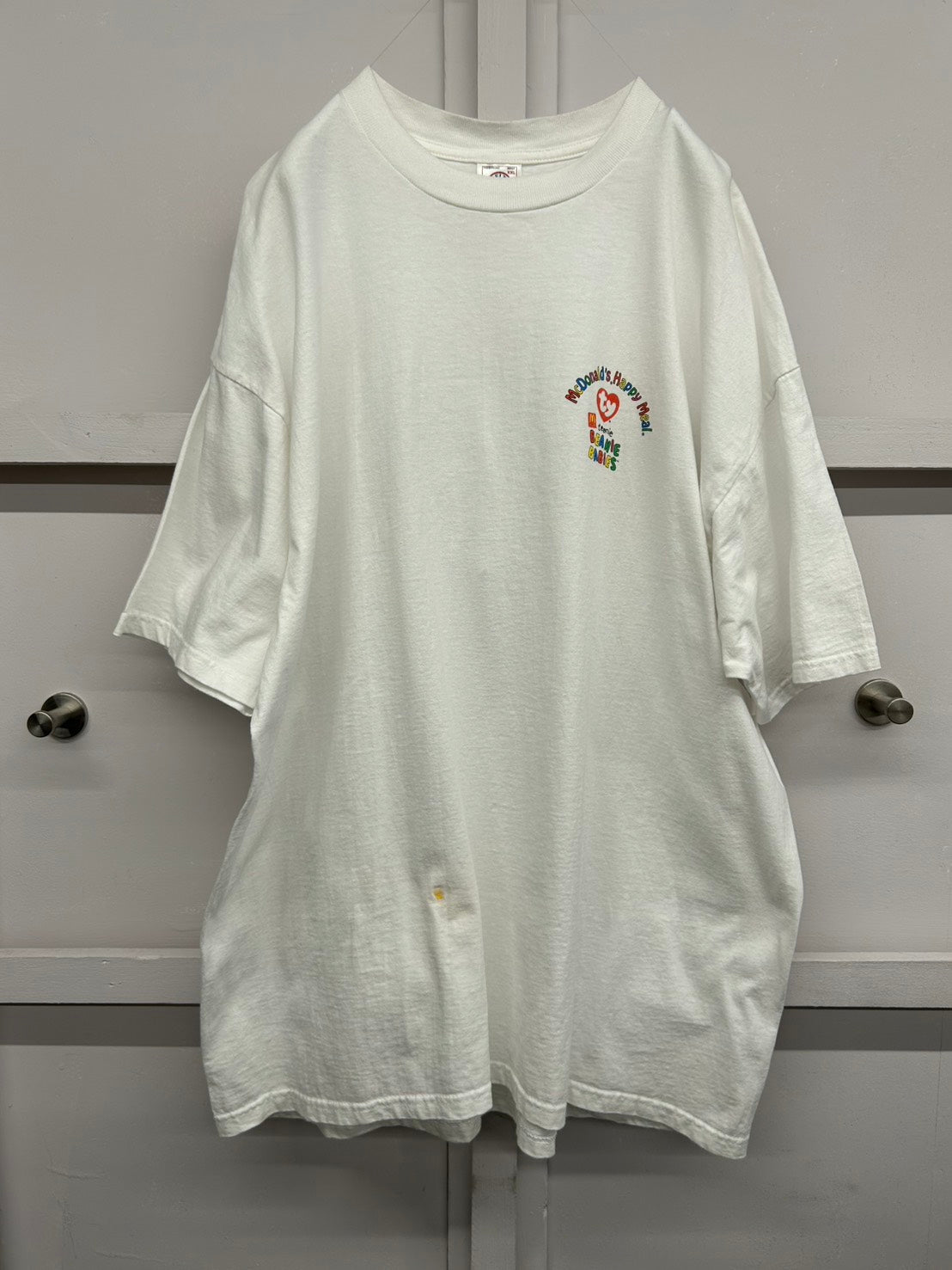 【USED】'98 『McDonald's』Ty Teanie Beanie Babies プロモーション用Tシャツ