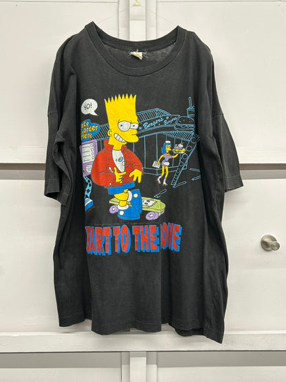 【USED】90s' 『THE SIMPSONS』BART TO THE BONE Tシャツ