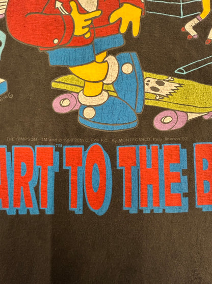 【USED】90s' 『THE SIMPSONS』BART TO THE BONE Tシャツ