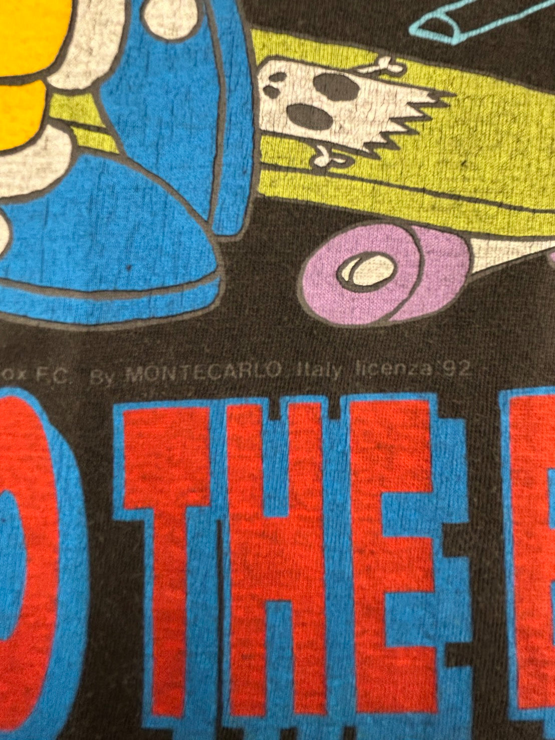 【USED】90s' 『THE SIMPSONS』BART TO THE BONE Tシャツ
