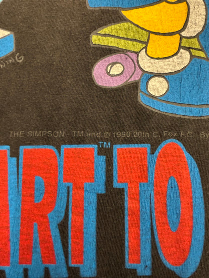 【USED】90s' 『THE SIMPSONS』BART TO THE BONE Tシャツ