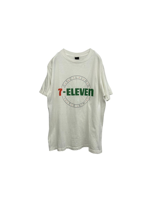 【USED】80s'～90s' 7-ELWVEN CYCLING TEAM Tシャツ