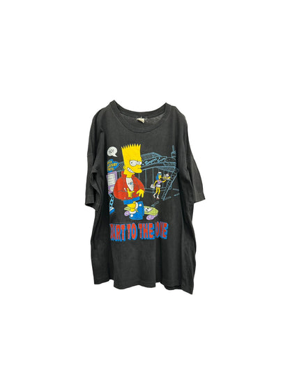 【USED】90s' 『THE SIMPSONS』BART TO THE BONE Tシャツ