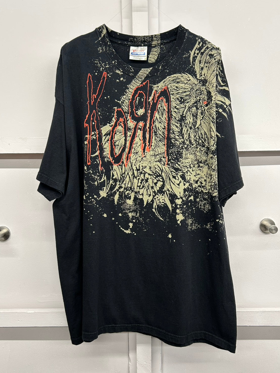 【USED】’07 Korn プリント Tシャツ