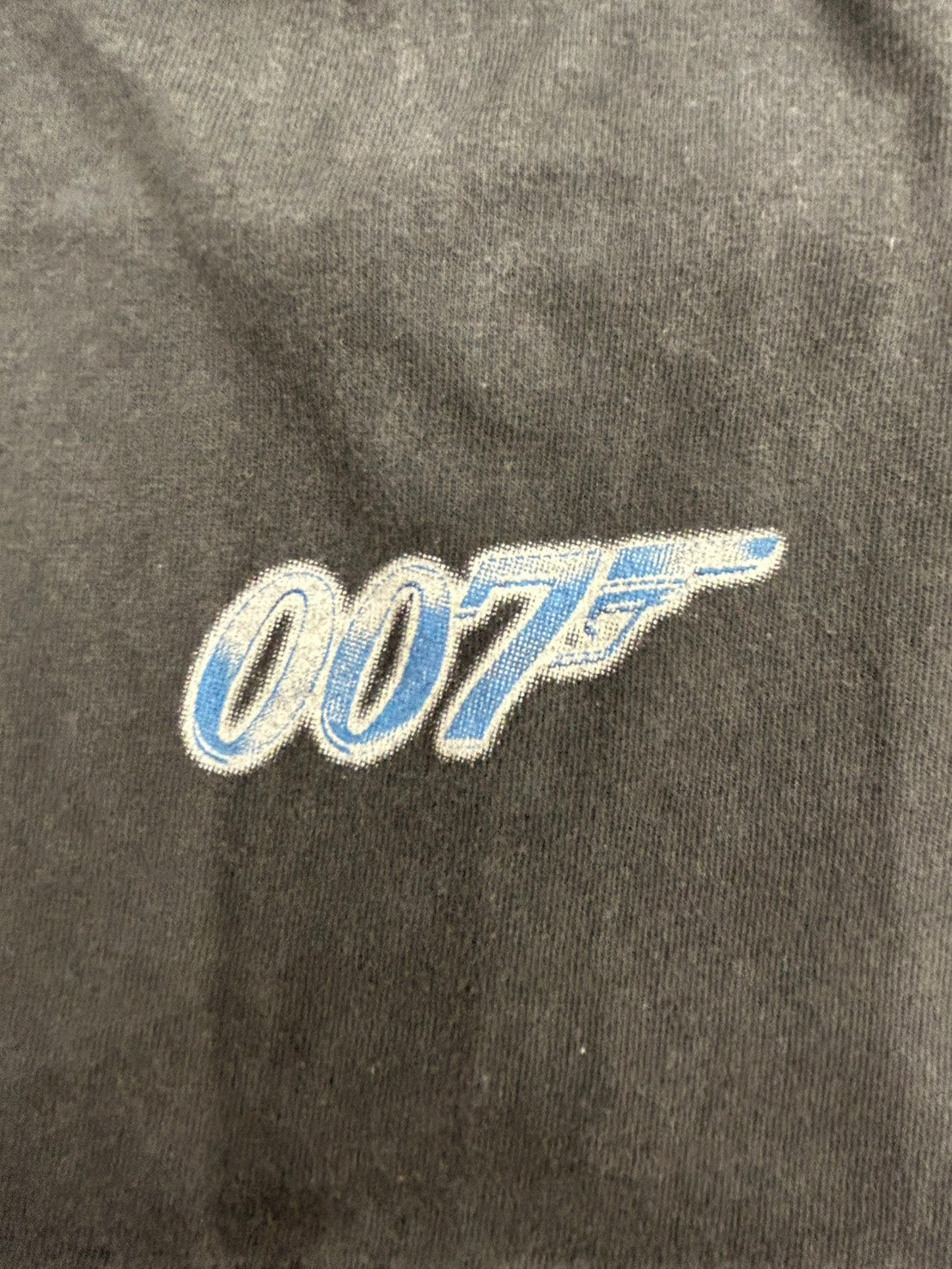 【USED】90s' 007（ワールド・イズ・ノット・イナフ）プロモーション　Tシャツ