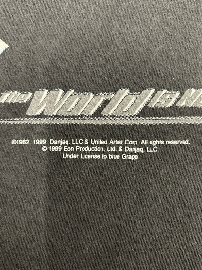 【USED】90s' 007（ワールド・イズ・ノット・イナフ）プロモーション　Tシャツ