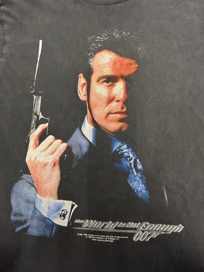 【USED】90s' 007（ワールド・イズ・ノット・イナフ）プロモーション　Tシャツ