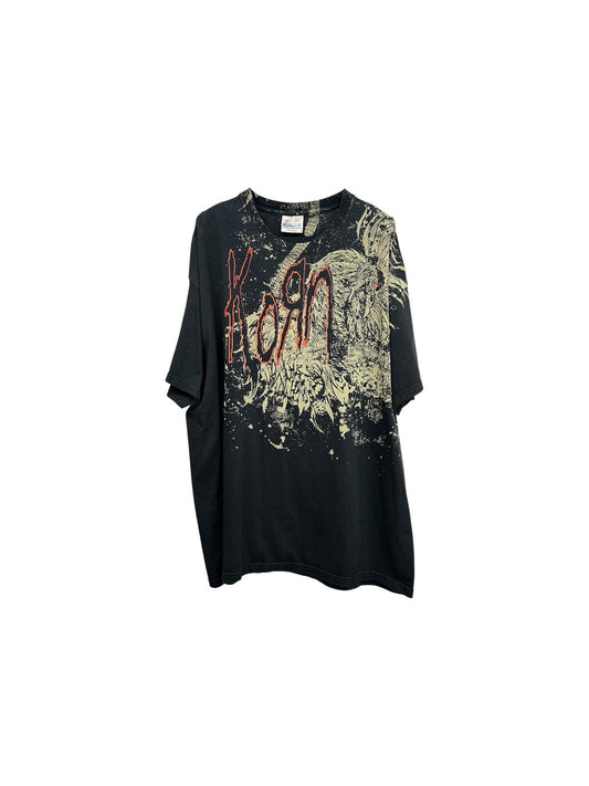 【USED】’07 Korn プリント Tシャツ