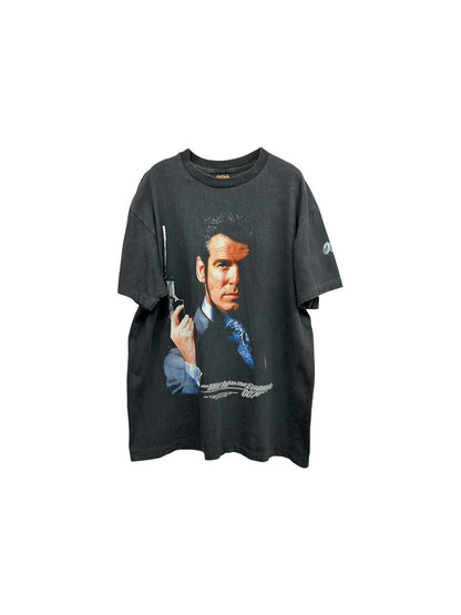 【USED】90s' 007（ワールド・イズ・ノット・イナフ）プロモーション　Tシャツ
