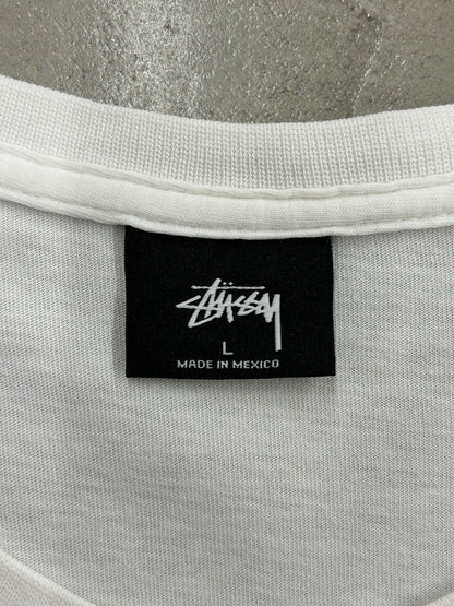 【USED】'15 STUSSY No.4 Glasses Tシャツ