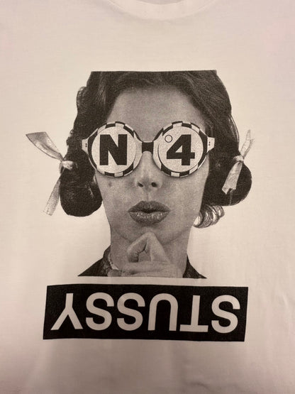 【USED】'15 STUSSY No.4 Glasses Tシャツ
