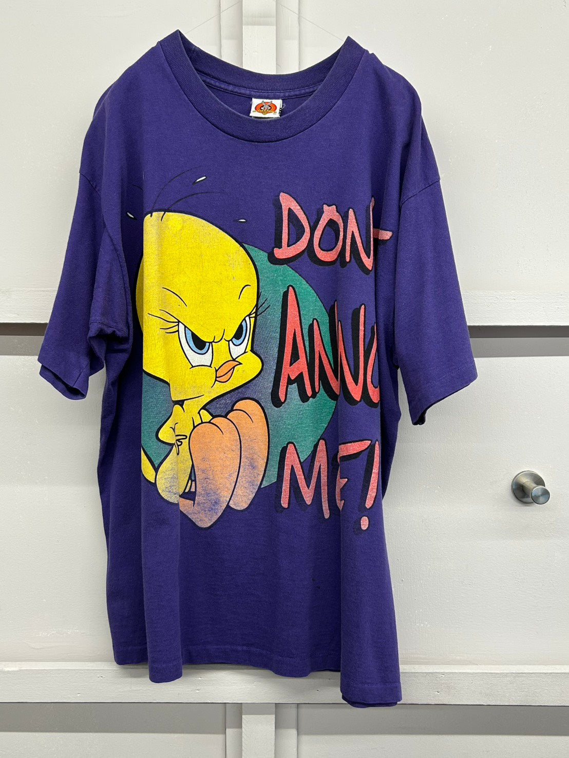 【USED】90s' LOONEY TUNES Tweety Bird Tシャツ