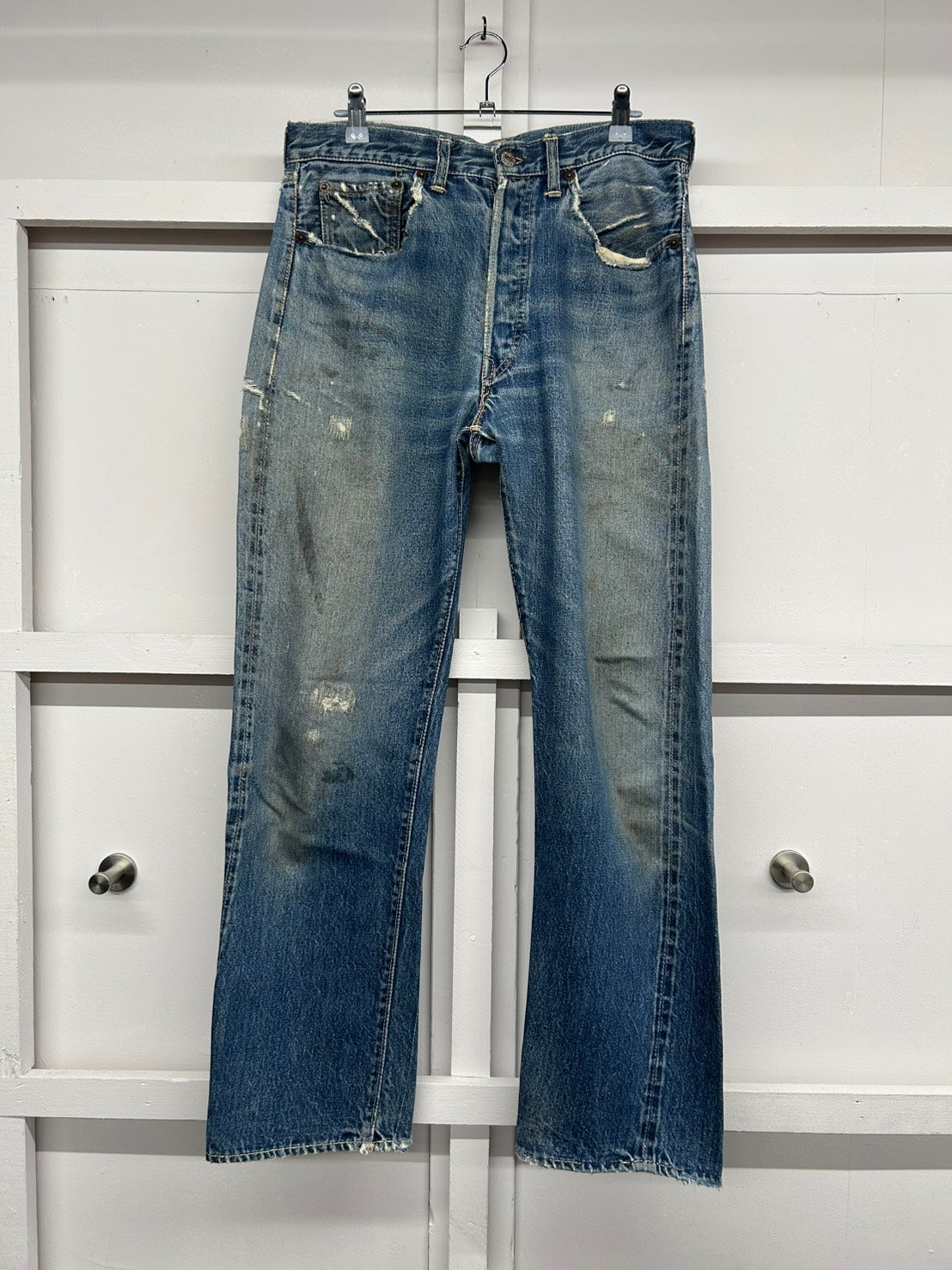60s' LEVI'S 501XX デニムパンツ　W34 ボタン裏刻印L 足長R