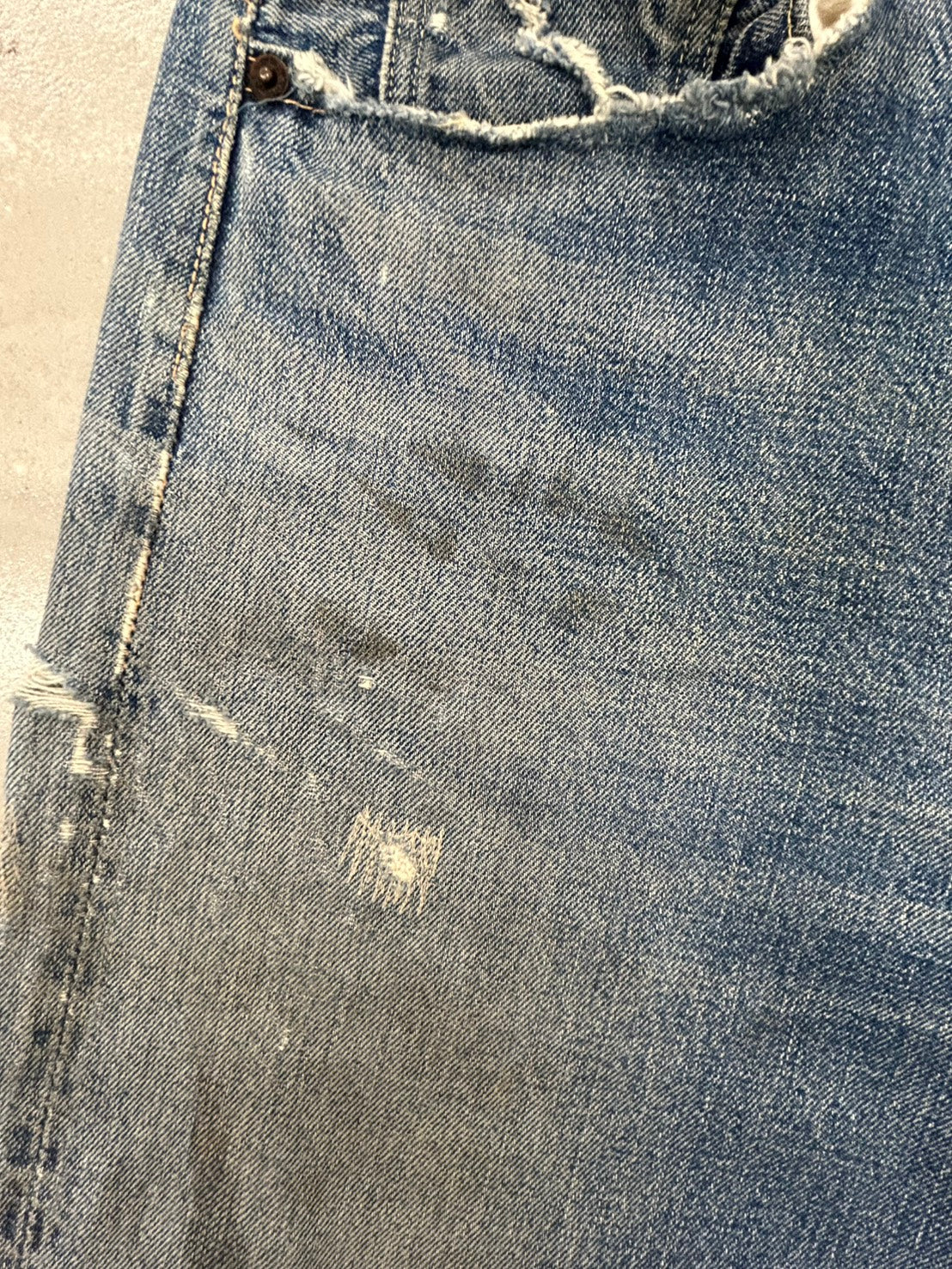 60s' LEVI'S 501XX デニムパンツ　W34 ボタン裏刻印L 足長R
