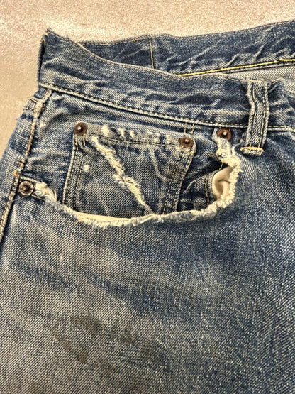 60s' LEVI'S 501XX デニムパンツ　W34 ボタン裏刻印L 足長R