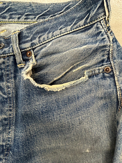 60s' LEVI'S 501XX デニムパンツ　W34 ボタン裏刻印L 足長R