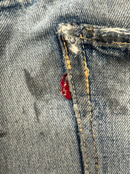 60s' LEVI'S 501XX デニムパンツ　W34 ボタン裏刻印L 足長R