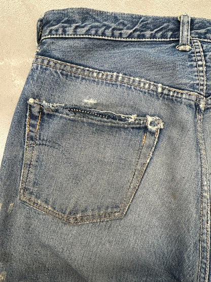 60s' LEVI'S 501XX デニムパンツ　W34 ボタン裏刻印L 足長R